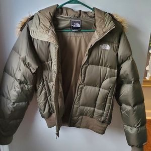 The north face heavy winter jacket